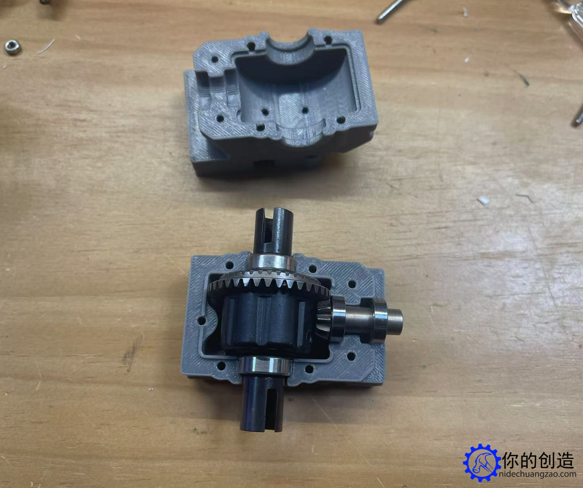 自己制作3D打印1:8越野大脚高速车仿HSP