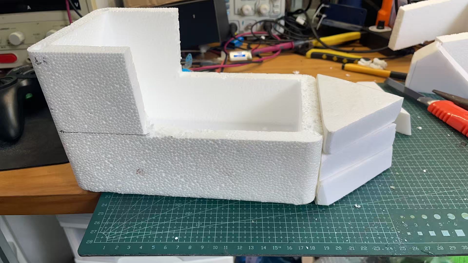 小钉锤中级遥控船下水测试-深圳光明区鹅颈水湿地公园