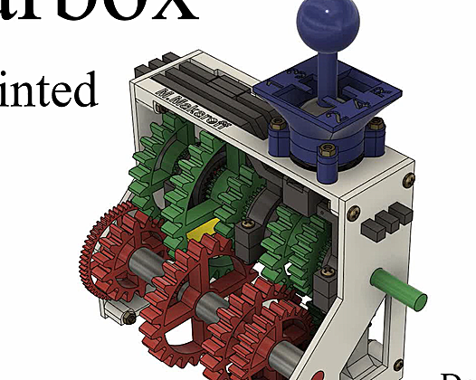 制作3D打印变速器