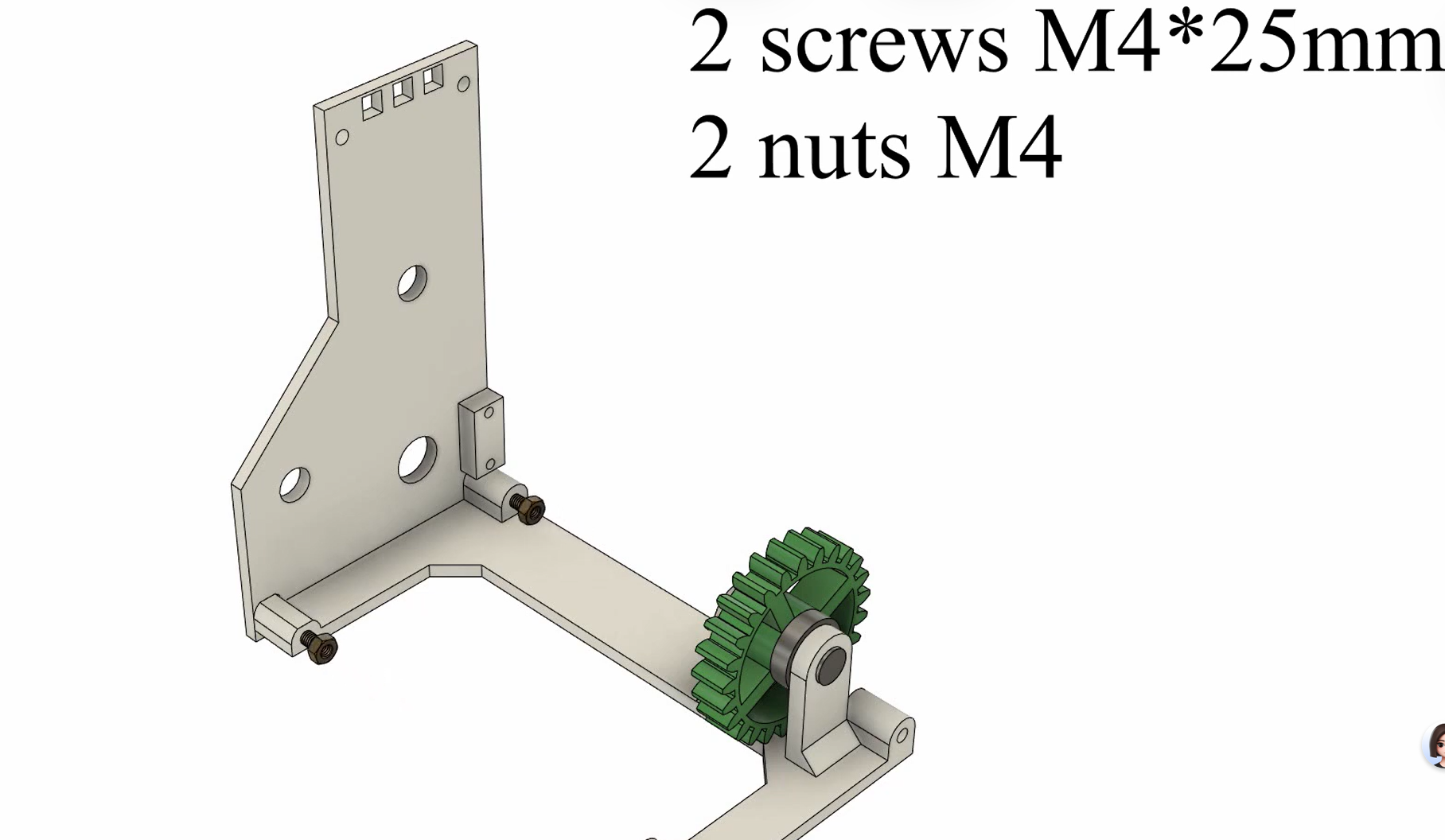 制作3D打印变速器