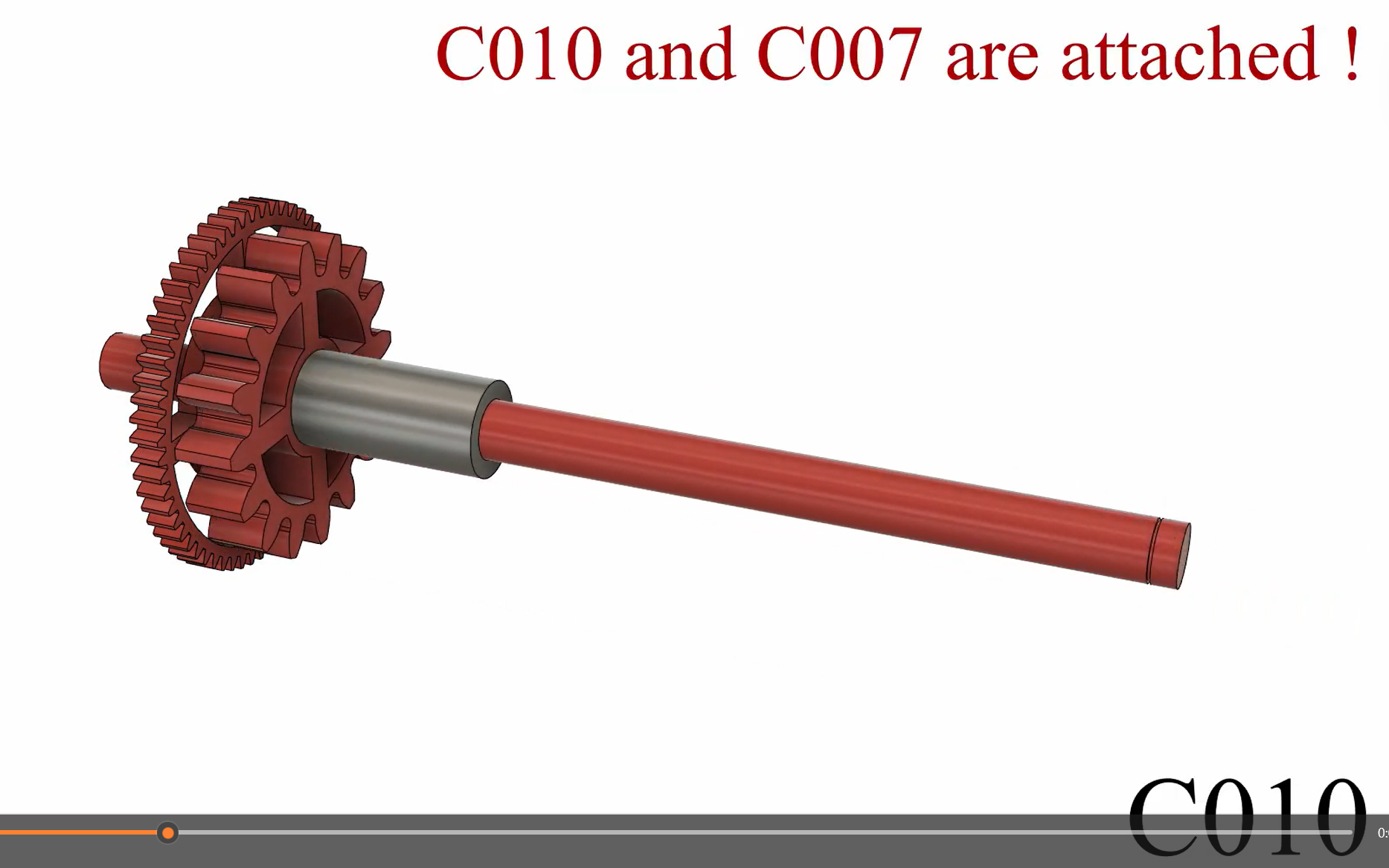 制作3D打印变速器