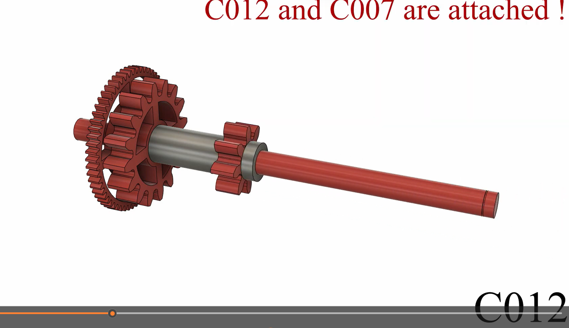 制作3D打印变速器