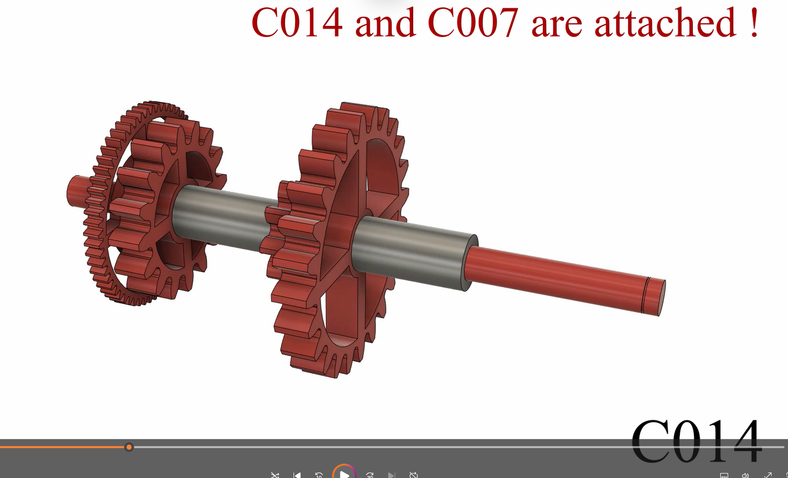 制作3D打印变速器