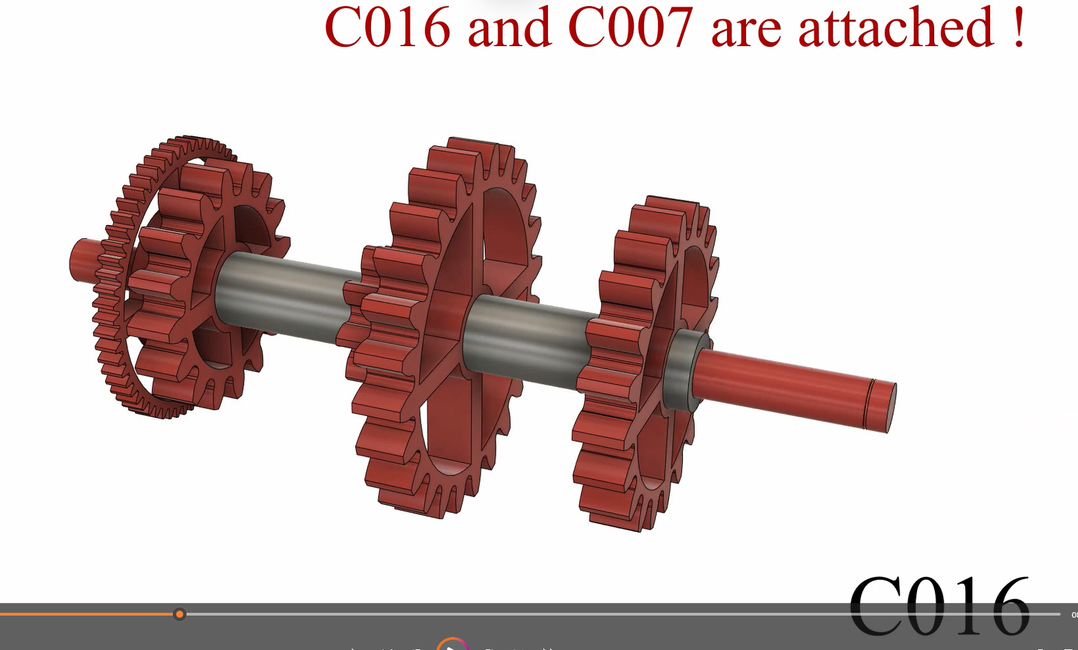 制作3D打印变速器
