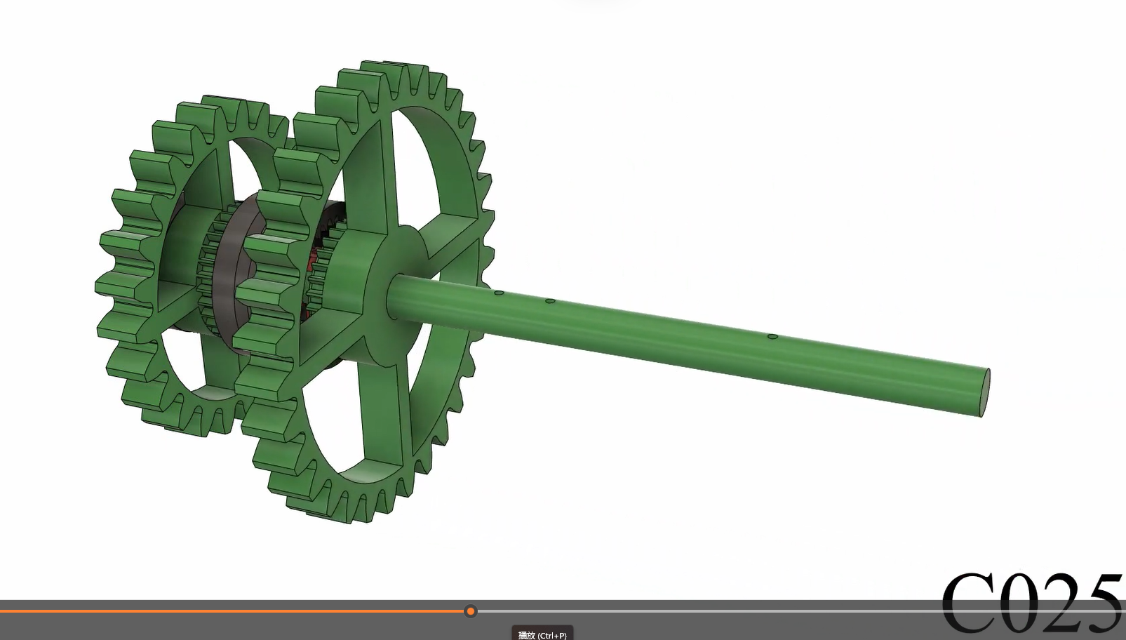 制作3D打印变速器