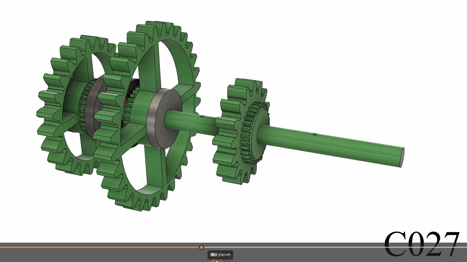 制作3D打印变速器
