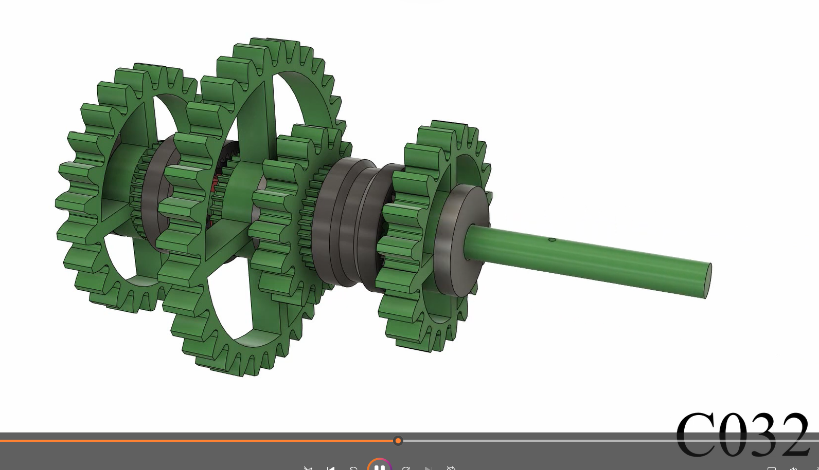 制作3D打印变速器