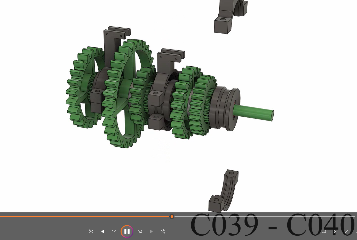 制作3D打印变速器
