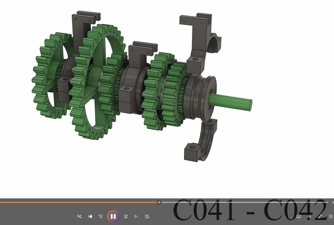 制作3D打印变速器