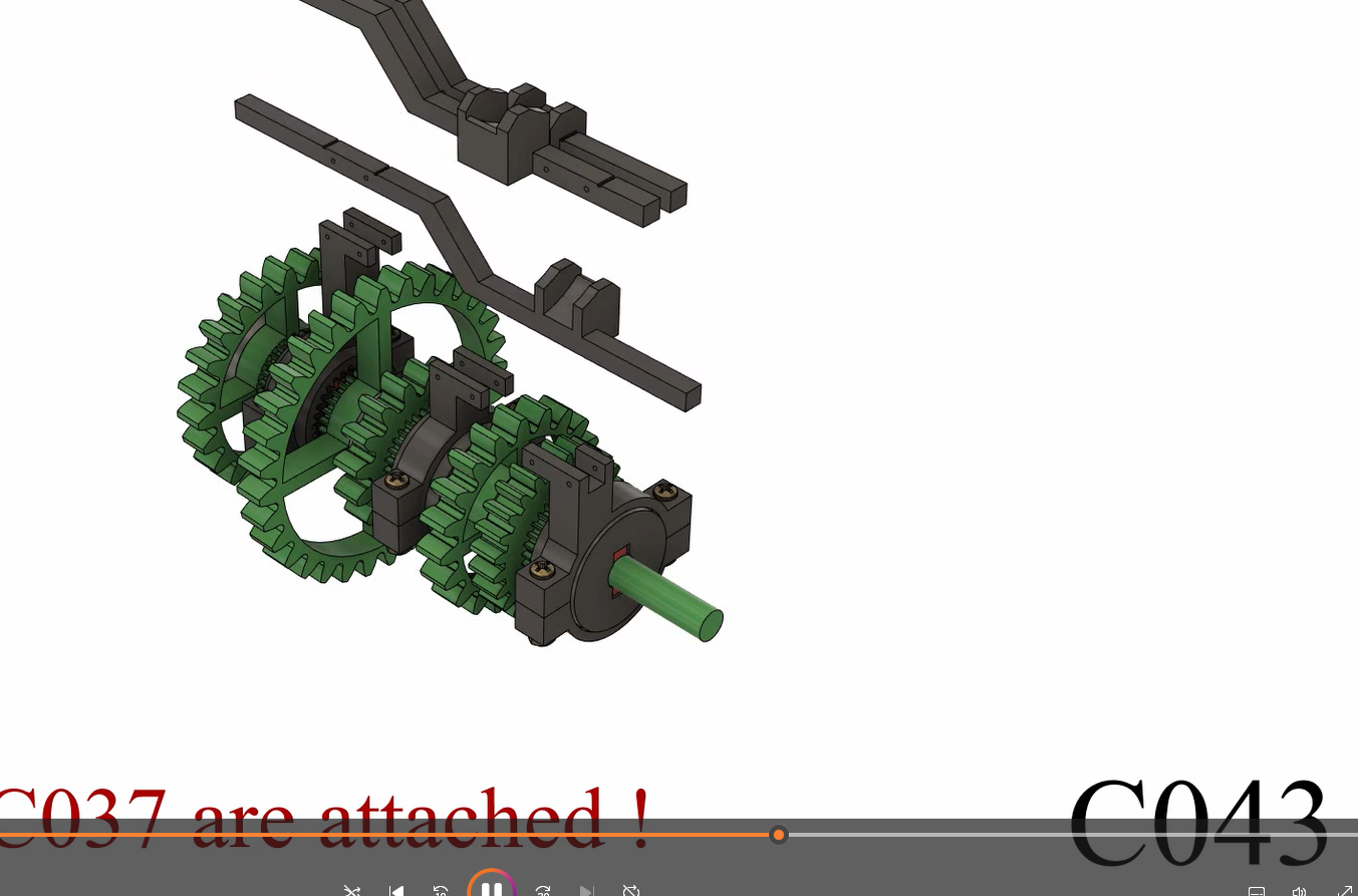 制作3D打印变速器