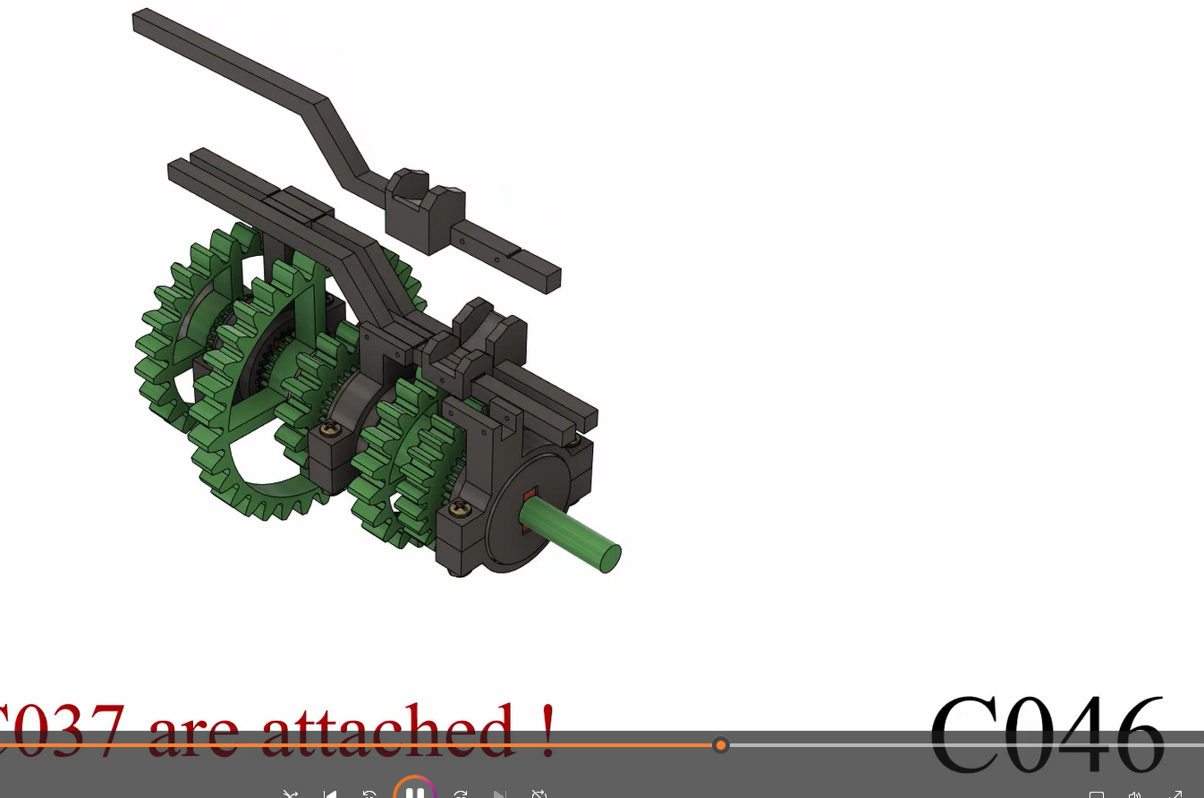 制作3D打印变速器