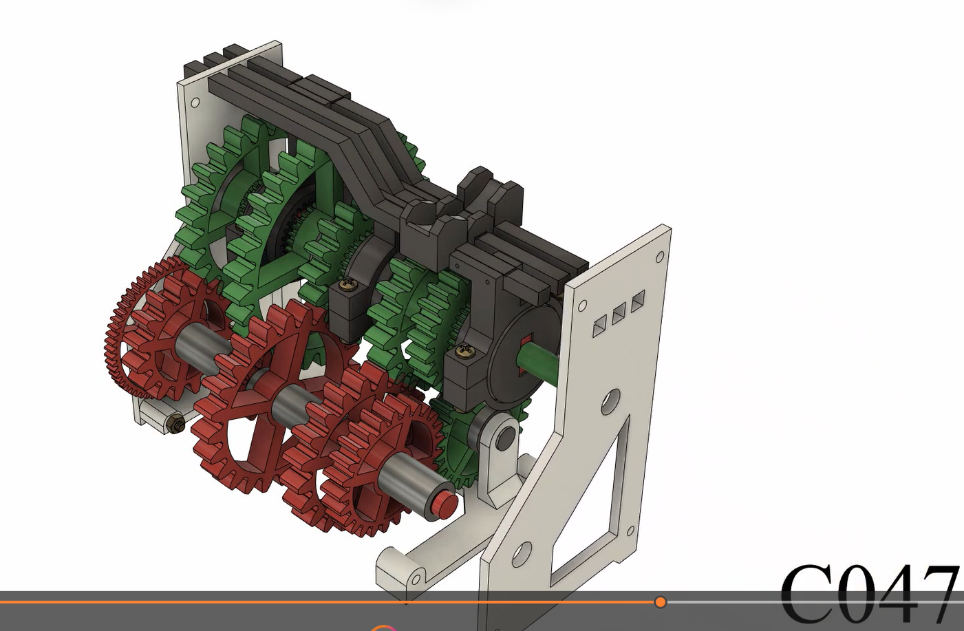 制作3D打印变速器