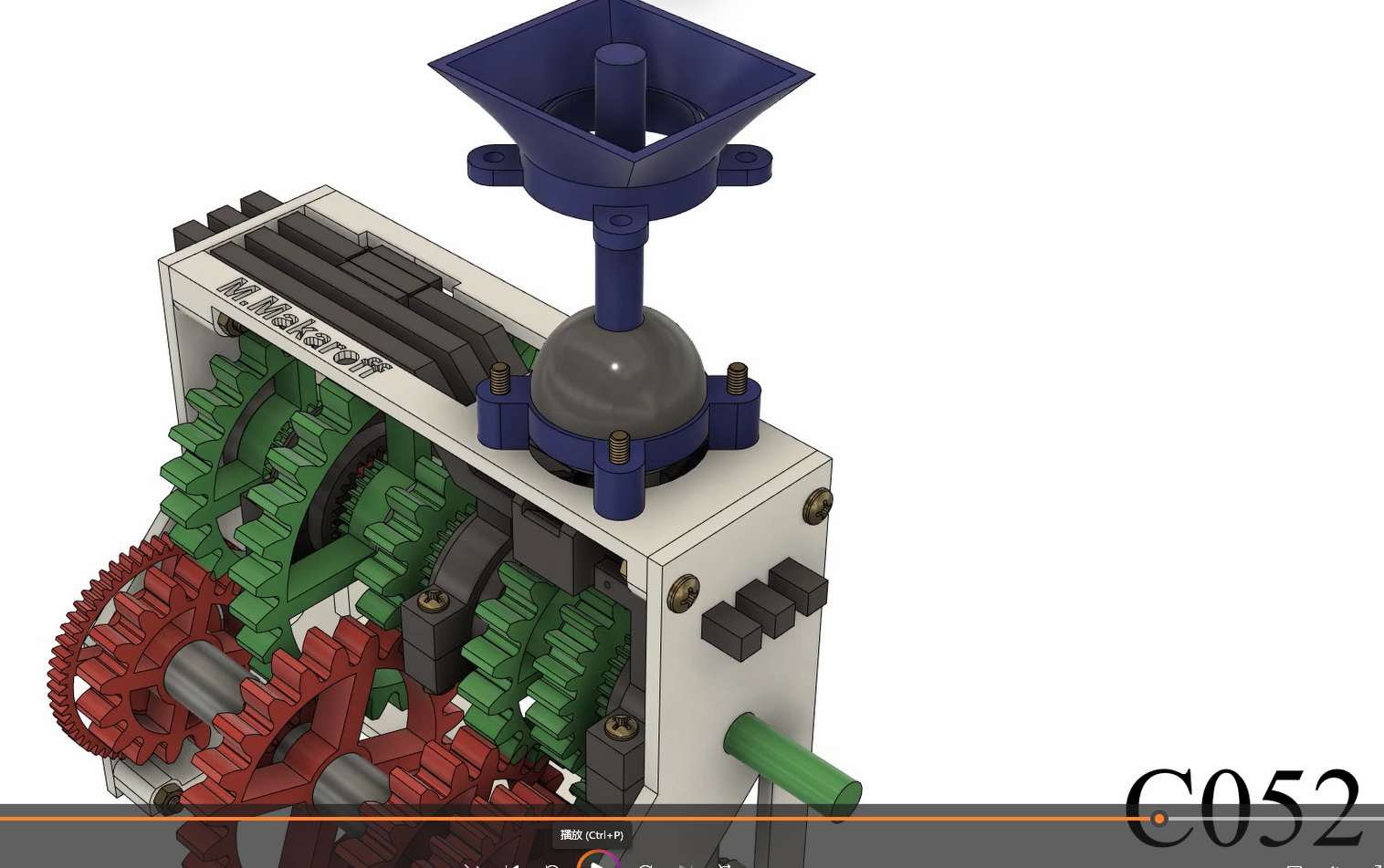 制作3D打印变速器