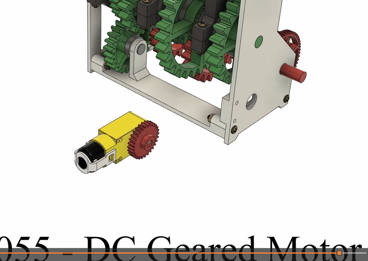 制作3D打印变速器