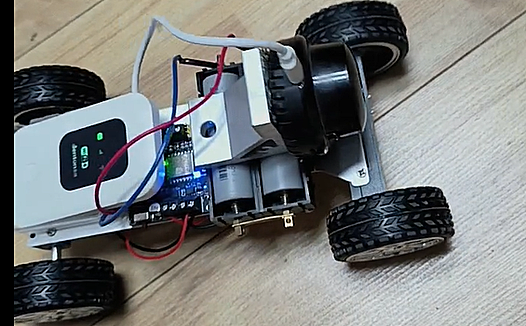 差速小车底盘改装4G远程遥控车
